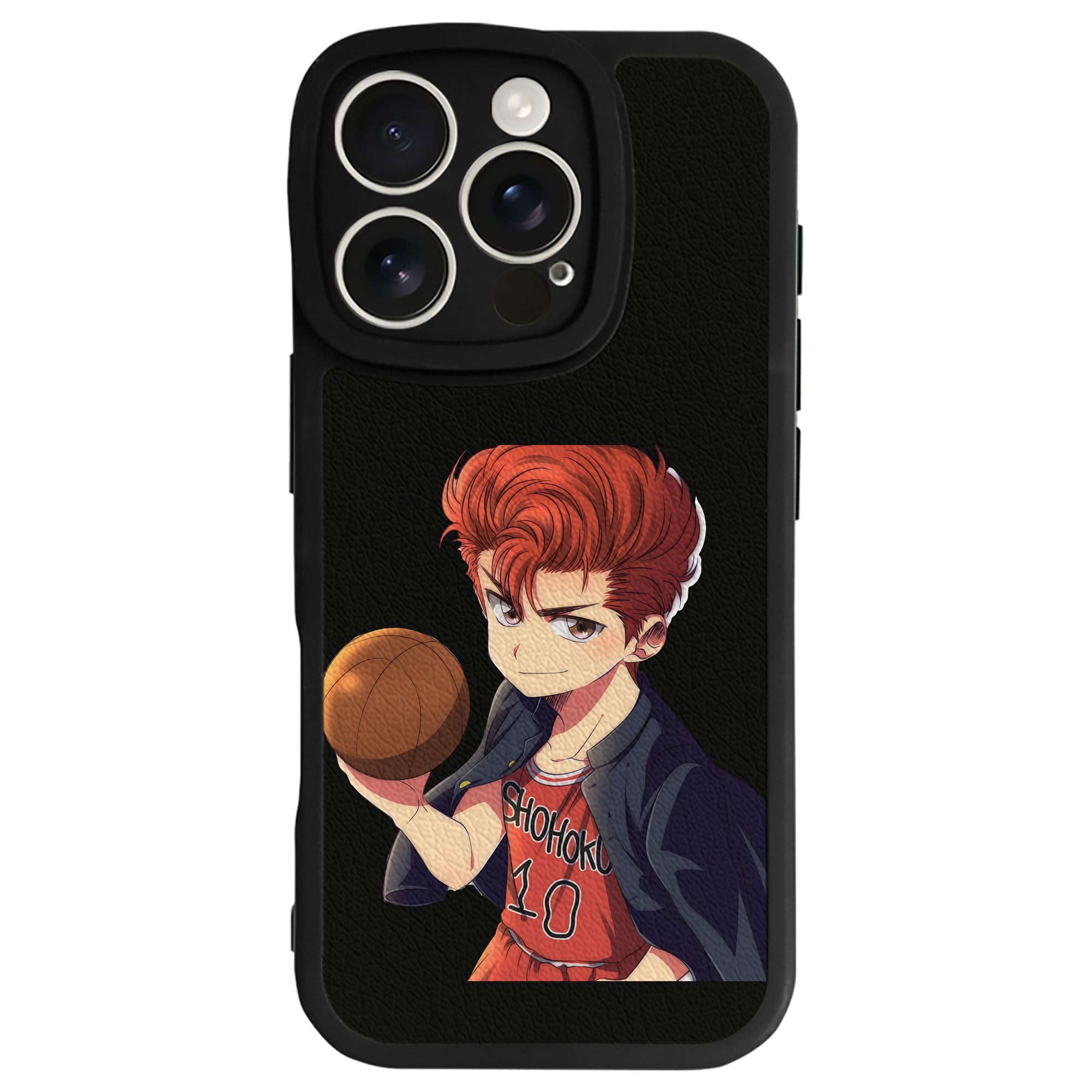 （画像用） SLAM DUNK／スラムダンク 【iPhone 16シリーズ対応】シリコンスマホケース（レザー調） 材質：シリコン